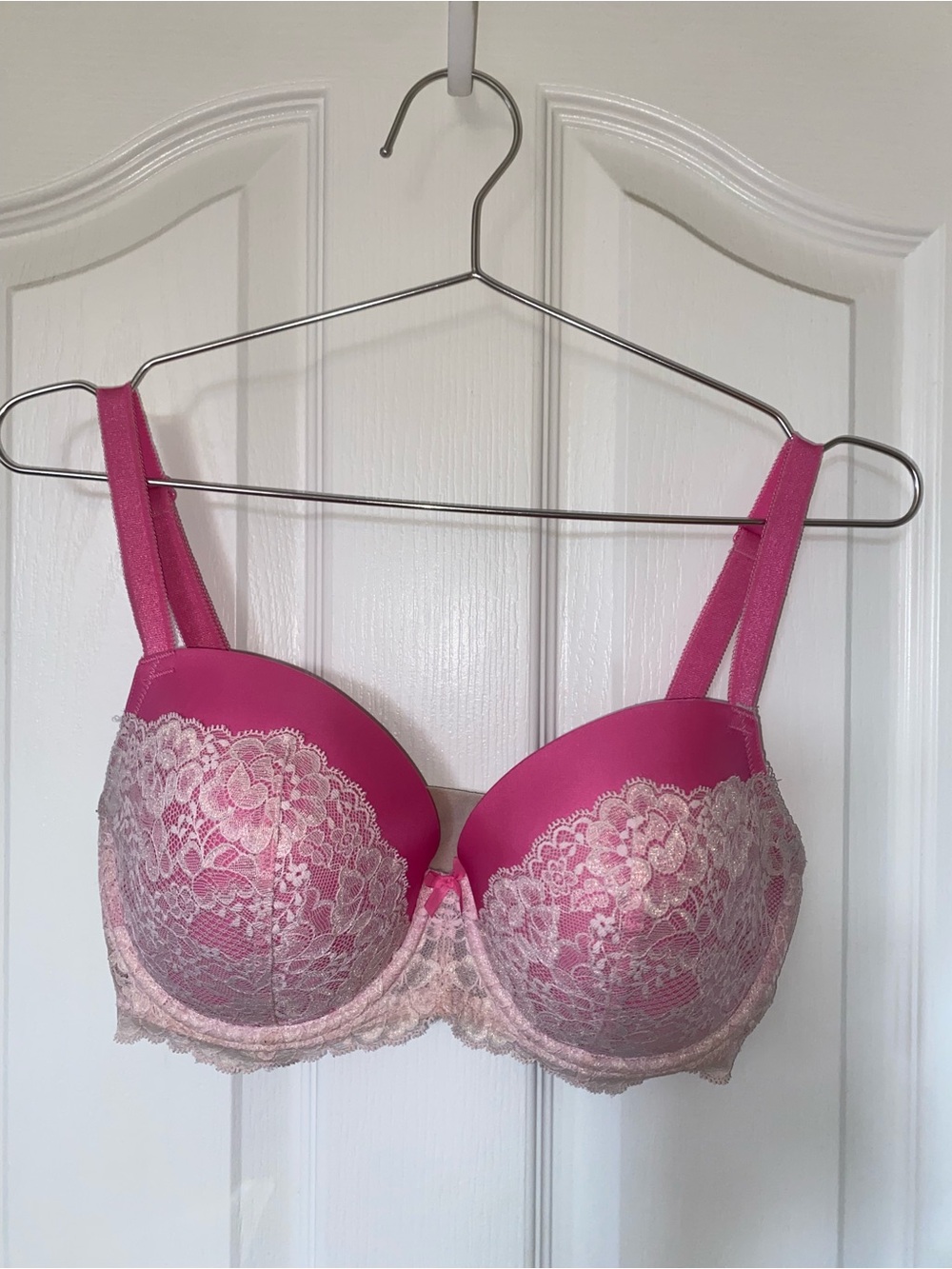 Victoria’s Secret Dream Angel’s Collection’s Light Pink Lace Overlay 34DDD
